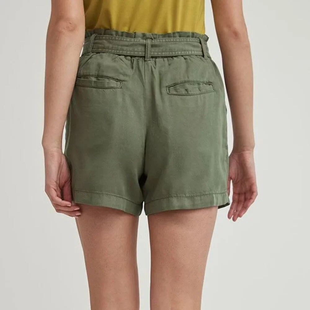 RW&Co Denim Shorts With Removable Sash XXL green shorts cargo olive green - Picture 3 of 15